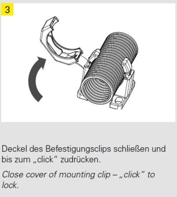 10 COPA-H Wellrohrhalter NW23 FIP schwarz mit Montagesockel